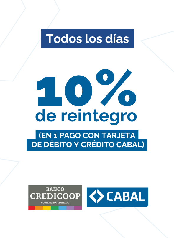 credicoop 1 pago con reintegro